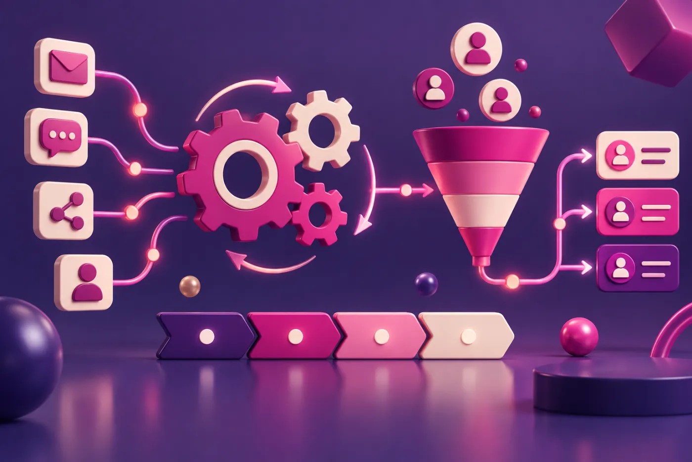 Automation, Funnels & CRM